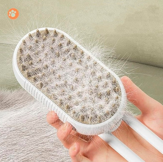 Cepillo de Vapor para Gatos y Perros
